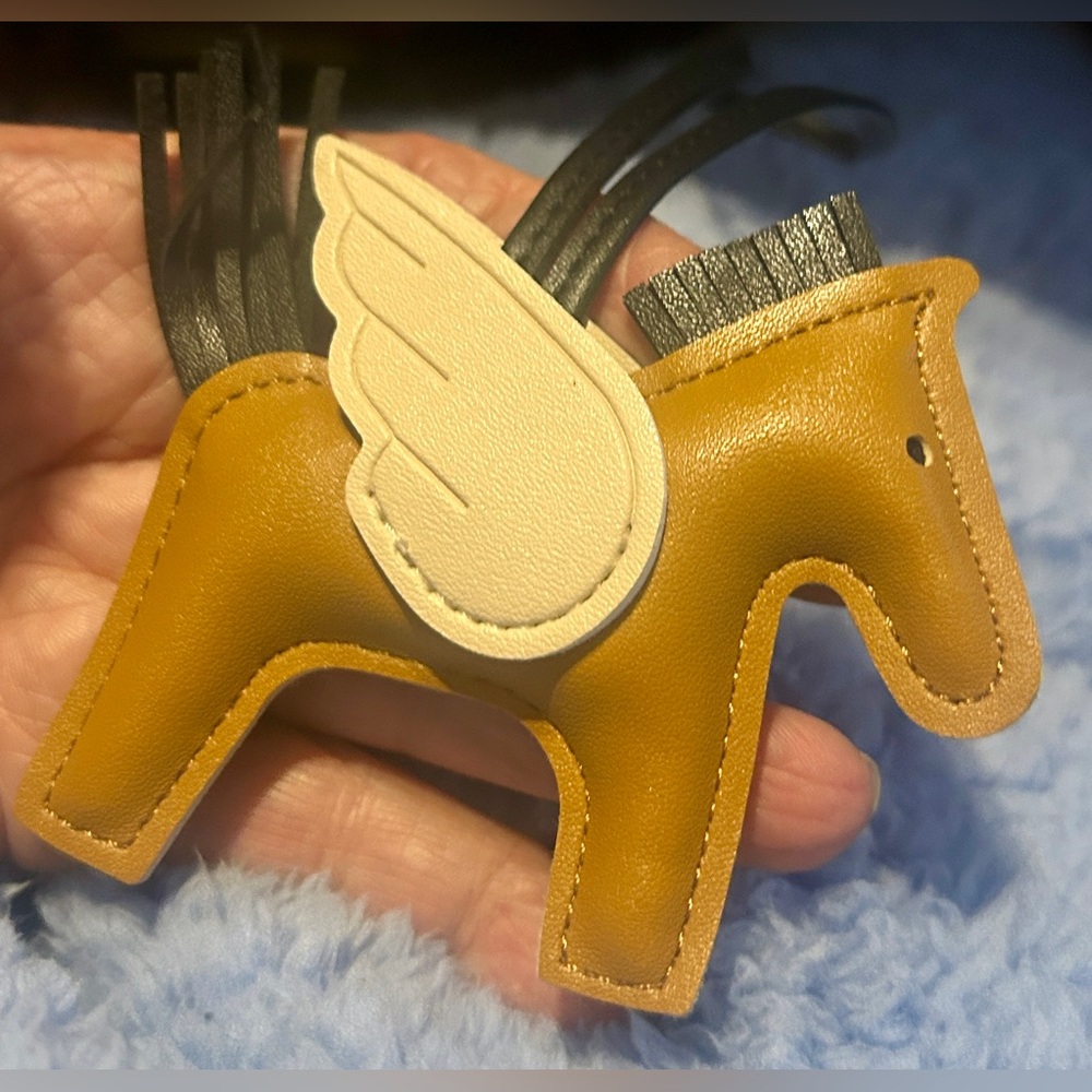 Vegan Leather Pony Horse Purse Charm NEW 🐴🧲